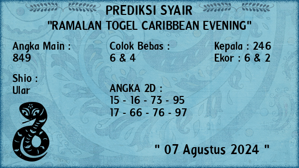 Prediksi Caribbean Evening