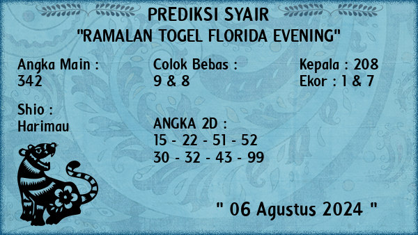 Prediksi Florida Evening