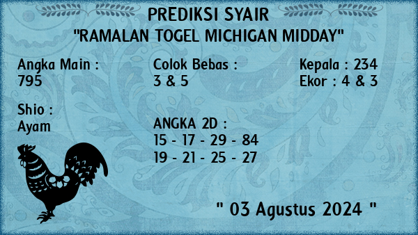 Prediksi Michigan Midday