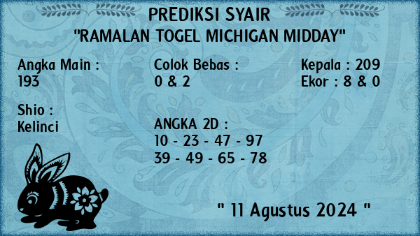 Prediksi Michigan Midday