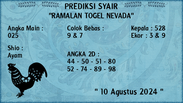 Prediksi Nevada