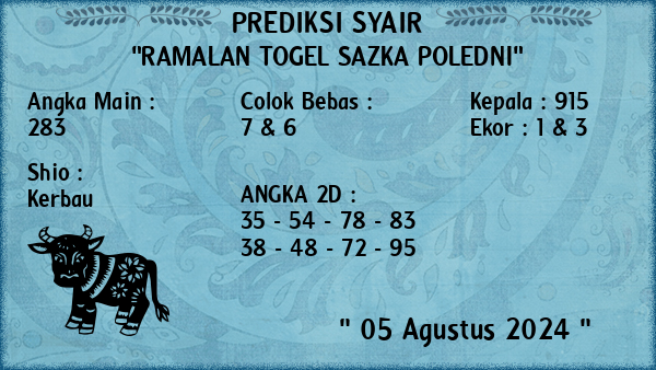 Prediksi Sazka Poledni