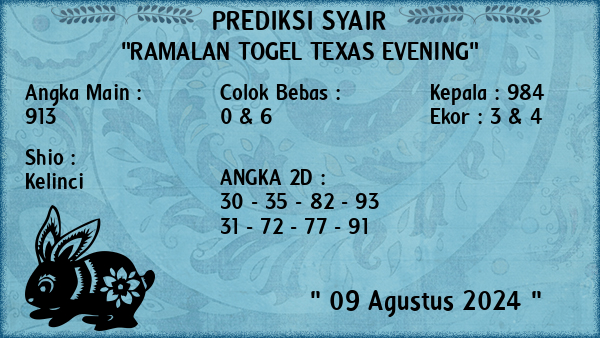 Prediksi Texas Evening