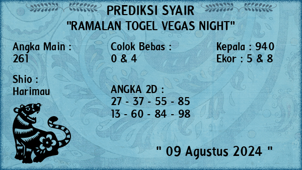 Prediksi Vegas Night